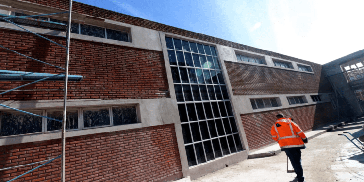 Avanzan los trabajos en el edificio del Centro Universitario de La Costa