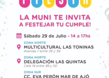 Este fin de semana continúan los Cumple Fiesta en San Clemente, Santa Teresita y Mar de Ajó