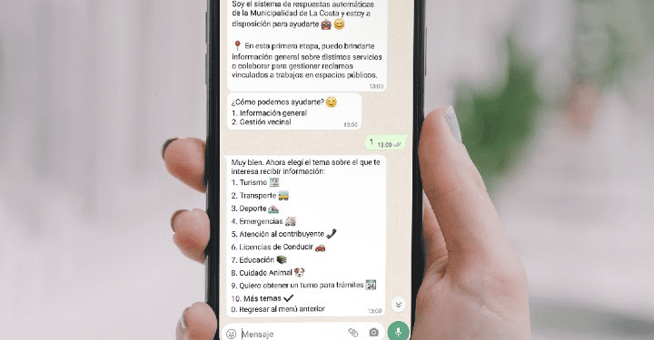 Se encuentra disponible “Hola Muni”, la herramienta que acerca los servicios municipales a la comunidad