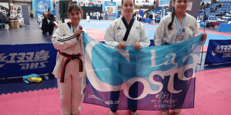 Participación costera en un evento nacional y se anuncia una Jornada Internacional de Taekwondo en Santa Teresita