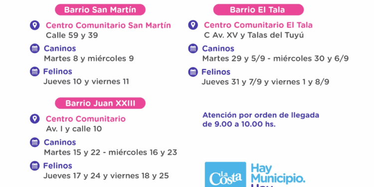 Continúa en San Clemente la campaña de castraciones gratuitas para perros y gatos