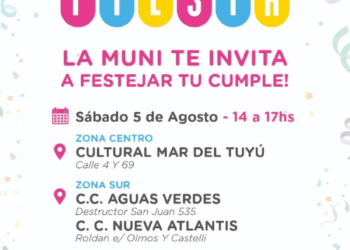 Los Cumple Fiesta llegan este fin de semana a Mar del Tuyú, Aguas Verdes y Nueva Atlantis