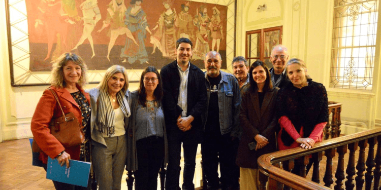 RAVERTA SE REUNIÓ CON ACTORES Y ACTRICES POR LA IMPLEMENTACIÓN DE LA LEY DE JUBILACIÓN ACTORAL