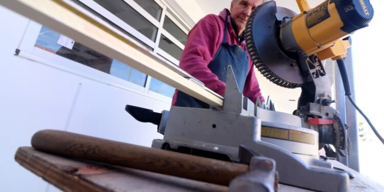 Se avanza en la terminación de las 4 aulas nuevas de la Escuela Técnica