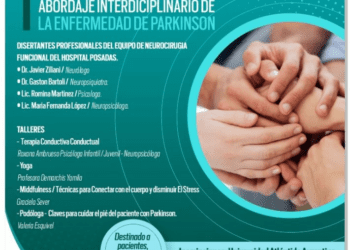 Se realizará una jornada de abordaje interdisciplinario de la enfermedad de Parkinson