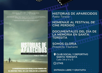 Este domingo habrá una nueva fecha del 1° Festival de Cine Costero