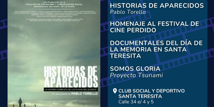 Este domingo habrá una nueva fecha del 1° Festival de Cine Costero