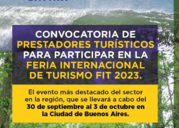 Abrieron las inscripciones para participar de la Feria Internacional de Turismo 2023