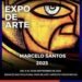 Inauguran una muestra de arte de Marcelo Santos en Mar de Ajó