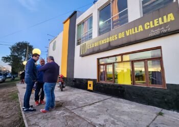 Nuevos vestuarios para el Club Defensores de Villa Clelia y se anunció que All Boys tendrá su propia cancha
