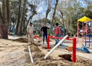 Renovación y embellecimiento del espacio público: nuevos juegos para la Plaza del Sol y la Familia de San Bernardo