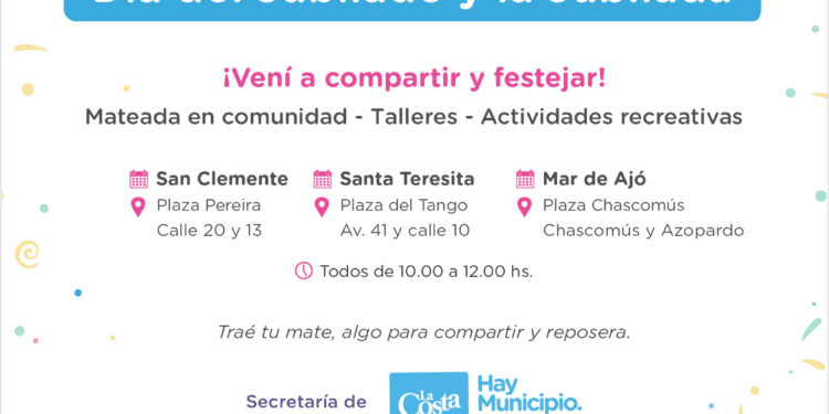 Se celebra el Día del Jubilado en plazas de San Clemente, Santa Teresita y Mar de Ajó