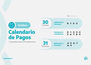 EL IPS PAGA HABERES DE OCTUBRE