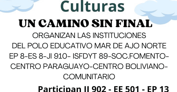 Bajo la consigna “Un camino sin final” se realizará este jueves el ciclo Abrazando Culturas
