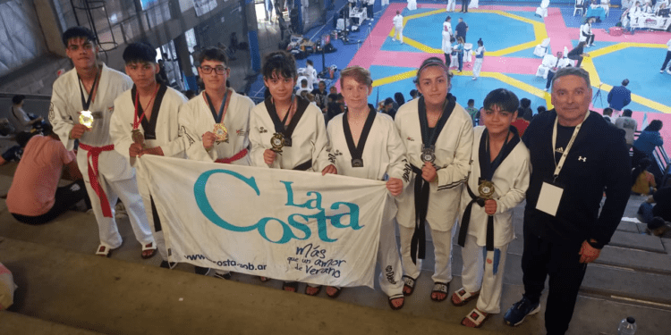 Destacada actuación del Seleccionado Municipal de Taekwondo en el Torneo Provincial Federado