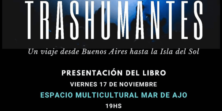 Se presenta el libro «Trashumantes» en el Espacio Multicultural de Mar de Ajó