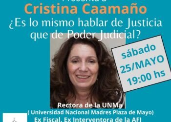 Este sábado vuelve el ciclo “Charlas de Café” con la presencia de Cristina Caamaño
