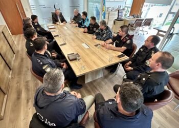 El Municipio y las fuerzas de seguridad avanzan en una agenda de trabajo conjunta