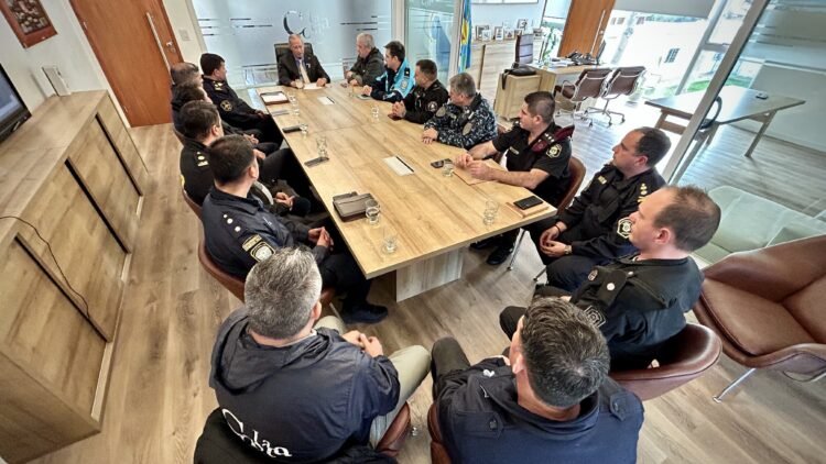 El Municipio y las fuerzas de seguridad avanzan en una agenda de trabajo conjunta