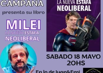 Gustavo Campana presentará su nuevo libro en Santa Teresita