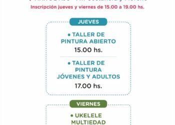 La Municipalidad ofrece talleres socio-educativos en el Punto Joven de Mar de Ajó