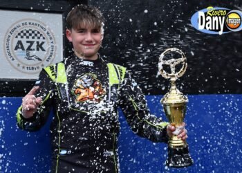 Gran actuación del piloto costero Patricio Rocca en el Campeonato de Karting de la AZK