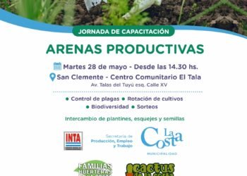Productores costeros realizarán una nueva jornada de “Arenas Productivas”