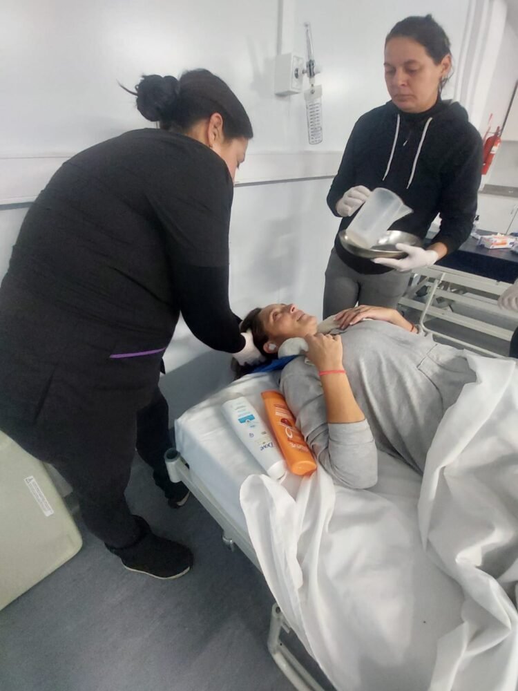 Estudiantes de 1er año de Enfermería del Instituto Nº 89 «Dr. René Favaloro» realizaron un taller evaluativo