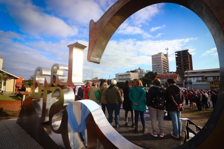 Se conmemoró el 9° aniversario de Ni Una Menos en Santa Teresita