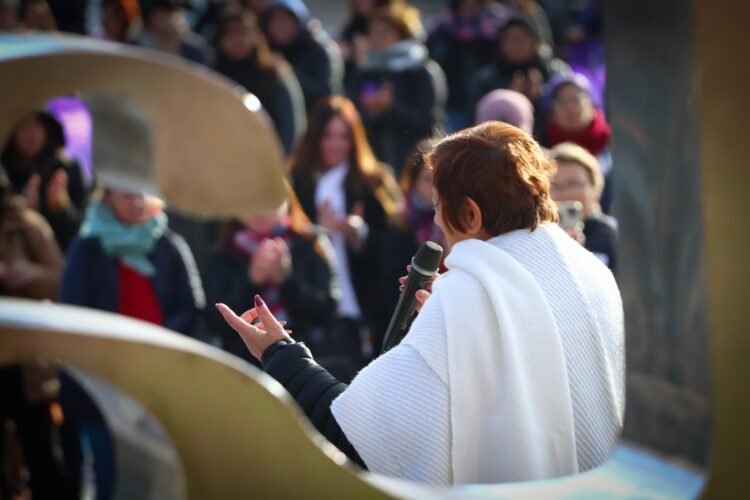 Se conmemoró el 9° aniversario de Ni Una Menos en Santa Teresita