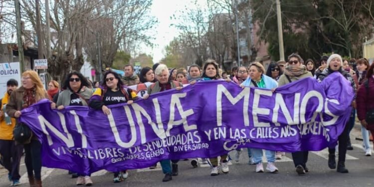 Se conmemoró el 9° aniversario de Ni Una Menos en Santa Teresita