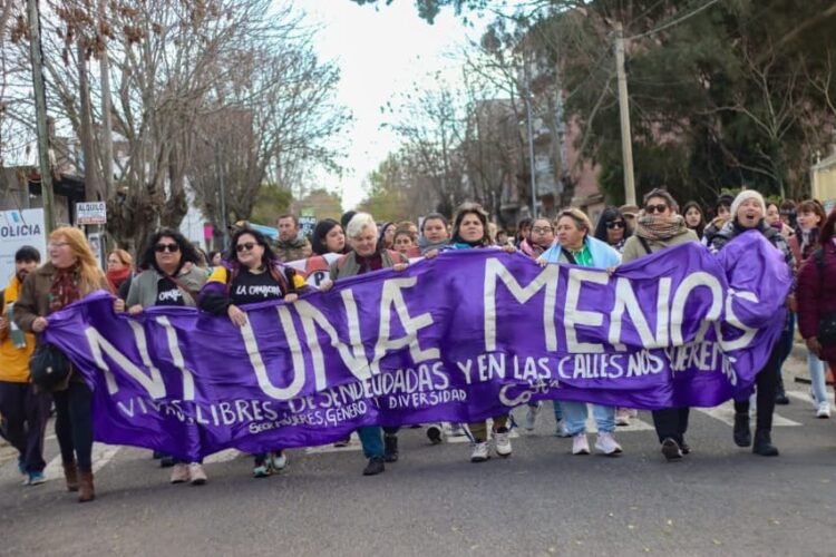 Se conmemoró el 9° aniversario de Ni Una Menos en Santa Teresita