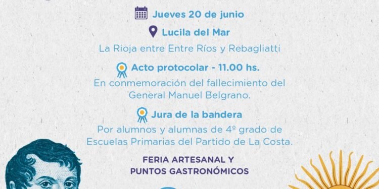 Día de la Bandera: el jueves será el acto protocolar y jura de lealtad de las y los estudiantes de 4º grado
