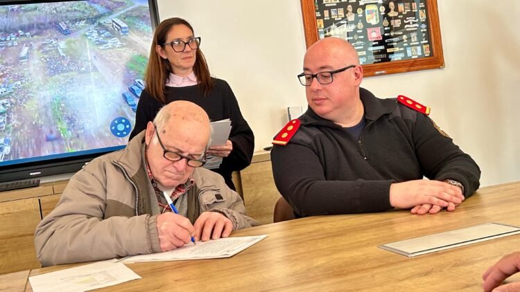 Compactación de vehículos: se logró el primer beneficio para las instituciones de La Costa