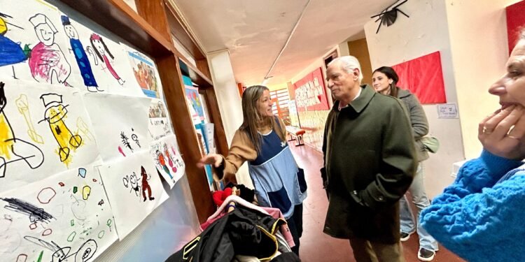 Acompañando a la educación: visitas a escuelas y jardines de infantes