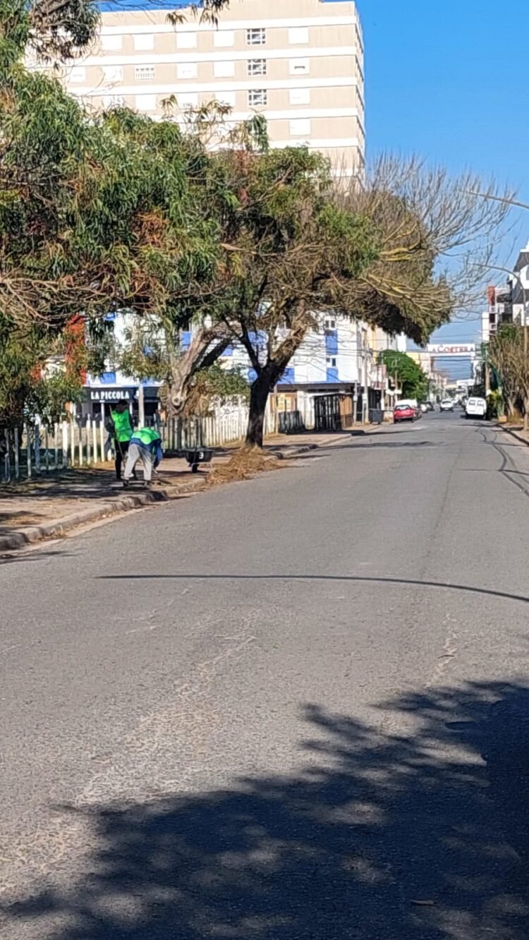 Se realizaron trabajos de mejoramiento del espacio público en Mar de Ajó