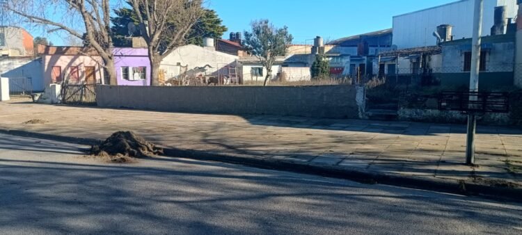 Se realizaron trabajos de mejoramiento del espacio público en Mar de Ajó