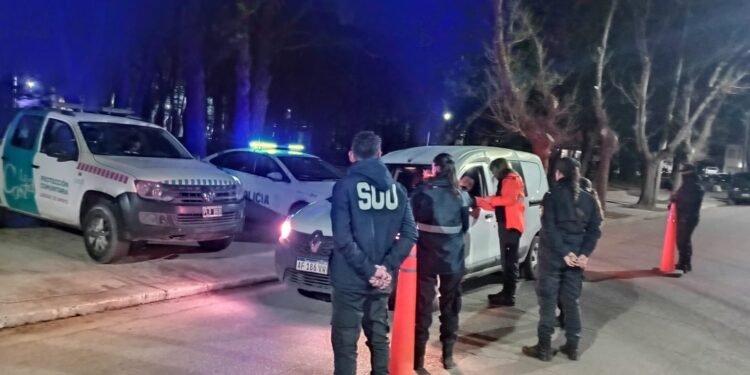 Se llevaron a cabo operativos de tránsito en una plaza de Mar de Ajó