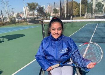 Alumna de la Escuela Municipal de Tenis Adaptado fue convocada a la concentración argentina junior