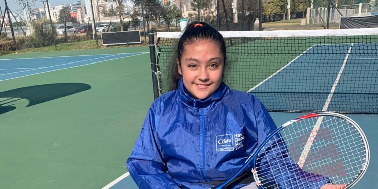 Alumna de la Escuela Municipal de Tenis Adaptado fue convocada a la concentración argentina junior
