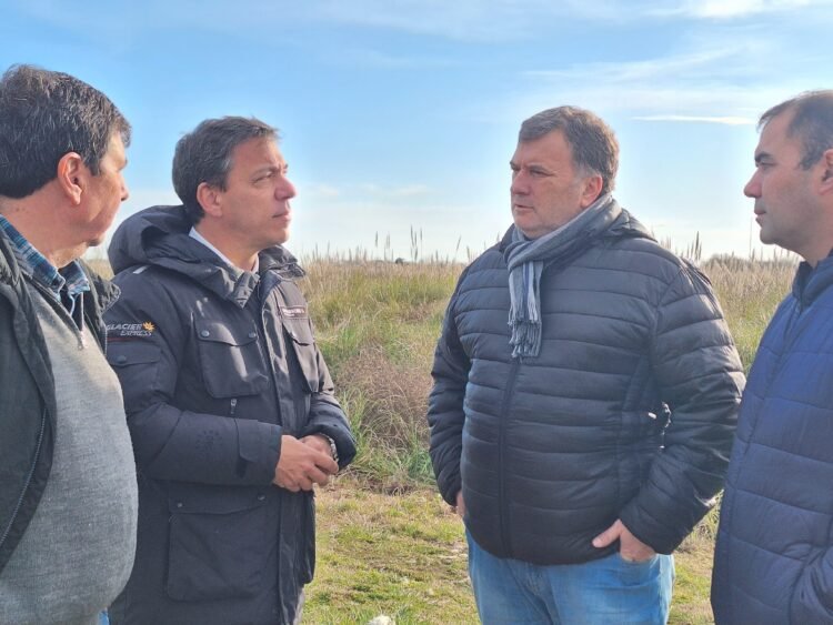 Se realizó un trabajo de limpieza en el Triángulo del Tuyú