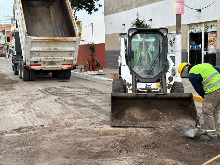 Se retoman trabajos de repavimentación en Las Toninas