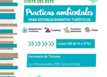 Turismo Sustentable: Inscripción abierta para el Taller de Prácticas Ambientales en Costa del Este