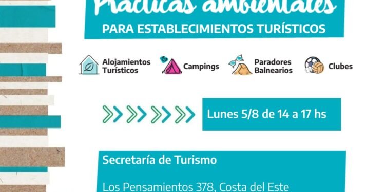 Turismo Sustentable: Inscripción abierta para el Taller de Prácticas Ambientales en Costa del Este