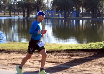 El costero Sebastián Bonissone subió al podio en Bolívar al correr los 100 kilómetros en menos de 9 horas