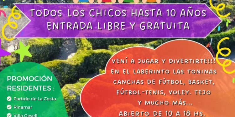 Día de la Niñez en el Laberinto de Las Toninas