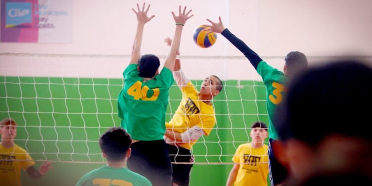 Comenzó la 16ª edición de las Olimpíadas Escolares con la jornada de vóley