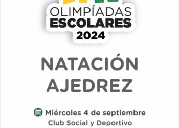 Con Natación y Ajedrez, continúan las Olimpíadas Escolares 2024