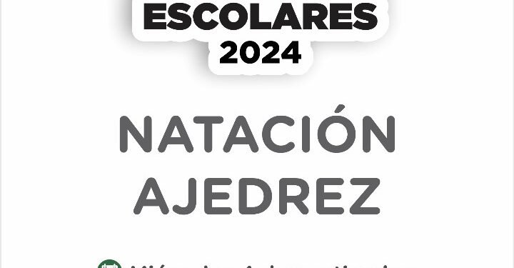 Con Natación y Ajedrez, continúan las Olimpíadas Escolares 2024