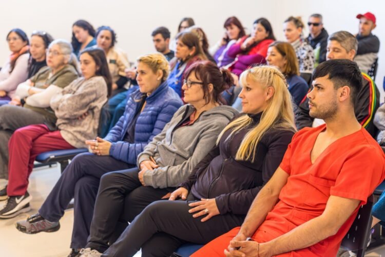 Se realizó una capacitación sobre manejo del fuego en el Hospital de Santa Teresita